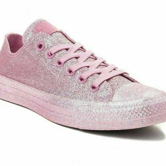 pink sparkle chuck taylors